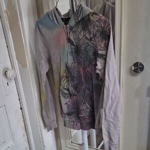 Girls' Pastel Floral Zip Hoodie - Brand: SWS